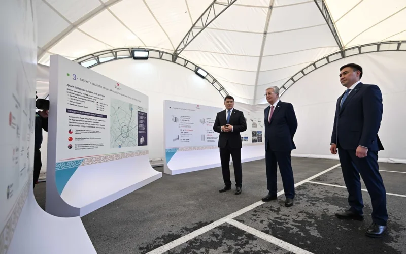 Prezıdentke Shymkent qalasynyń perspektıvti qurylys jospary tanystyryldy