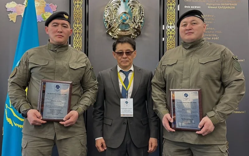 Казахстанские спецназовцы установили новый мировой рекорд