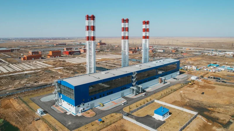 газовая тепловая станция "Туран" в Астане 