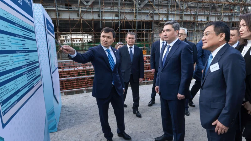 «Turan» stansasy, LRT jáne depo: Oljas Bektenov ınfraqurylymdyq jobalardy tekserdi
