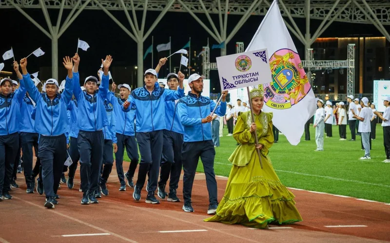 В Туркестане открылись VI Молодежные спортивные игры