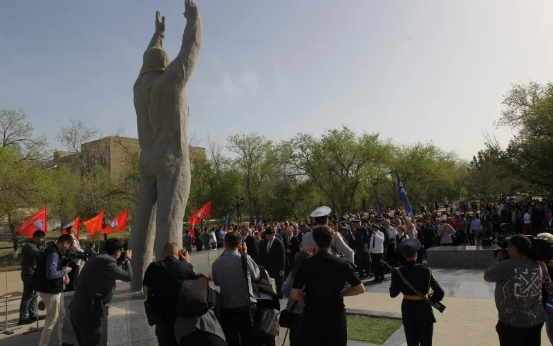 День космонавтики на Байконуре