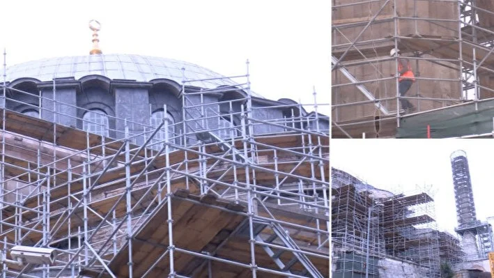 Купол легендарной мечети Айя-София впервые за 600 лет ждет реставрация