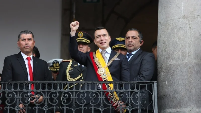 Эквадордағы президент сайлауы - Даниэль Нобоа