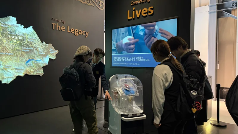 Казахстанская разработка для трансплантации сердец представлена на Expo-2025 в Японии