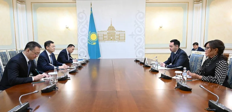 Руслан Желдибай встретился с руководством медиакорпорации CGTN и международной телекомпании Al Jazeera