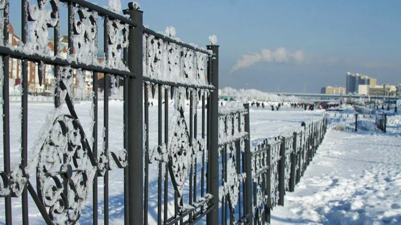 Иней, мороз, қырау, аяз