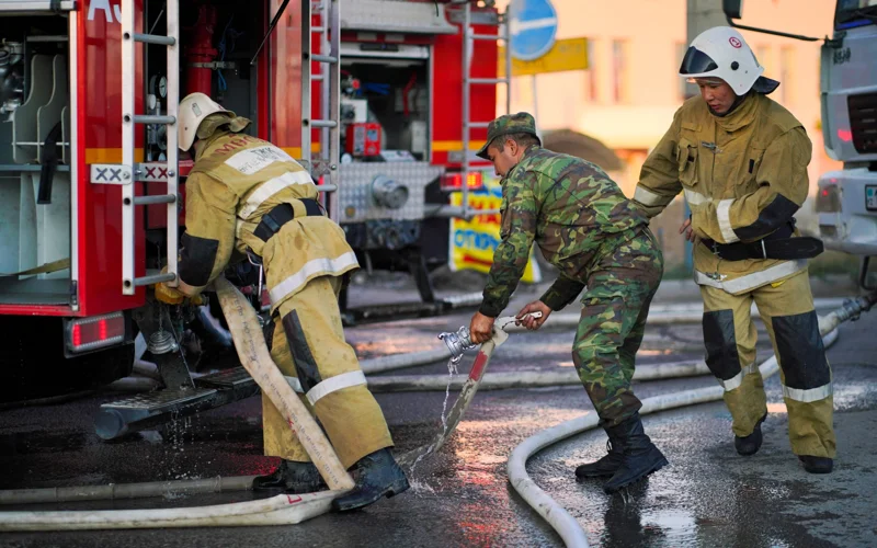 ТЖМ-ға табиғи өртке қарсы республикалық оқу-жаттығу өткізу тапсырылды 