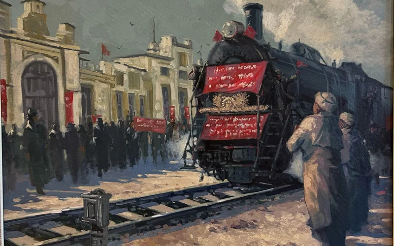 Картина «ожила» в Кызылординской областной галерее