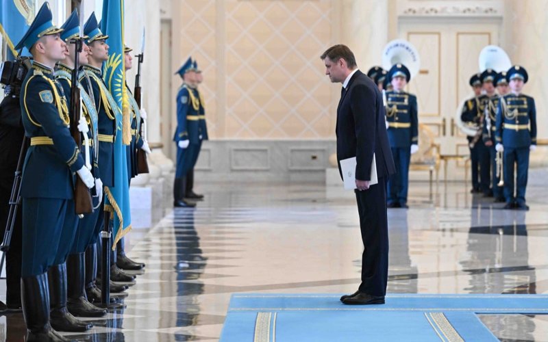 Касым-Жомарт Токаев принял верительные грамоты послов ряда государств Касым-Жомарт Токаев принял верительные грамоты послов ряда государств