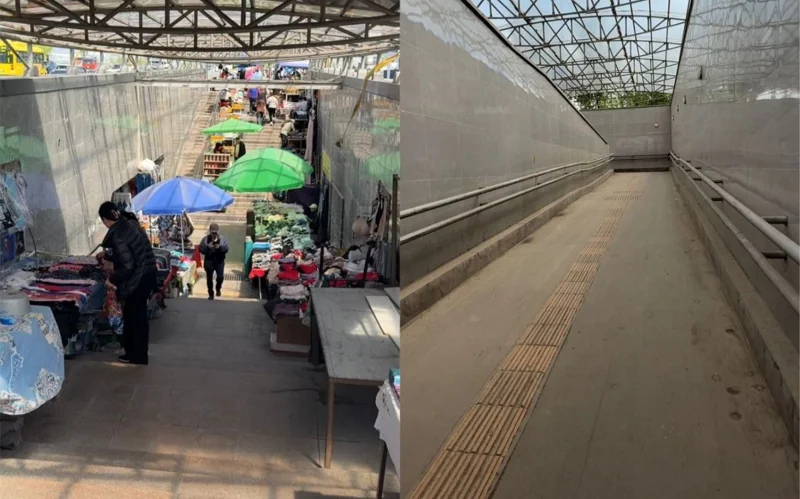 100 точек стихийной торговли ликвидировали на барахолке в Алматы