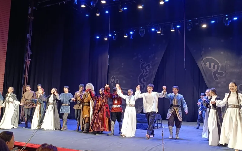 Спектакль «Кыз-Жибек» представили в Бишкеке