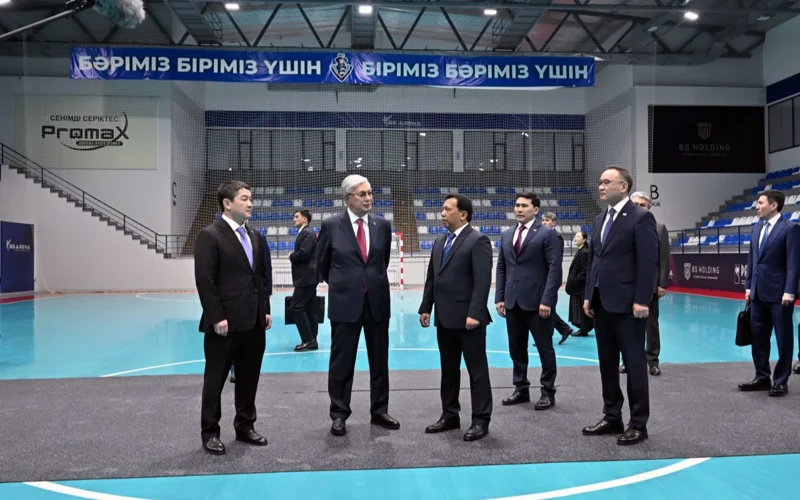Мемлекет басшысы BS Arena спорт кешеніне барды