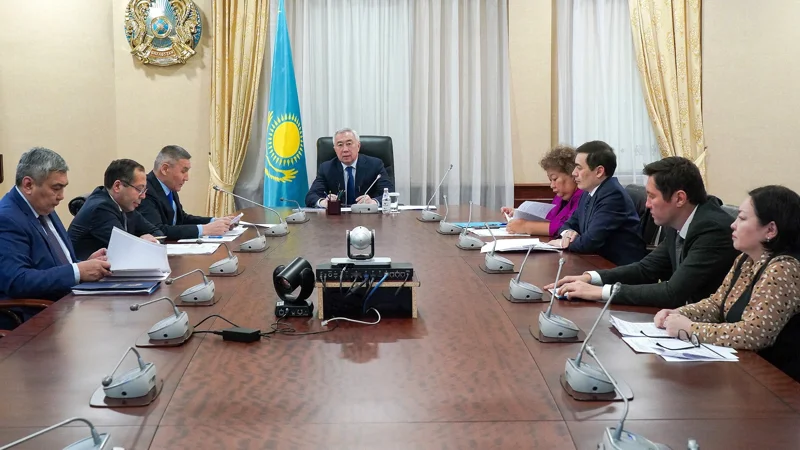 Серик Жумангарин - на заседании штаба по обеспечению экономического роста Казахстана 