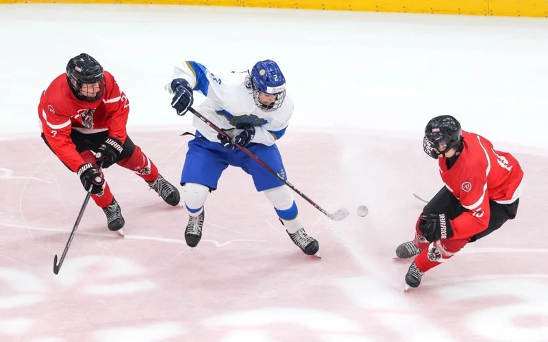 Казахстан уступил Австрии в рамках подготовки к юношескому ЧМ по хоккею