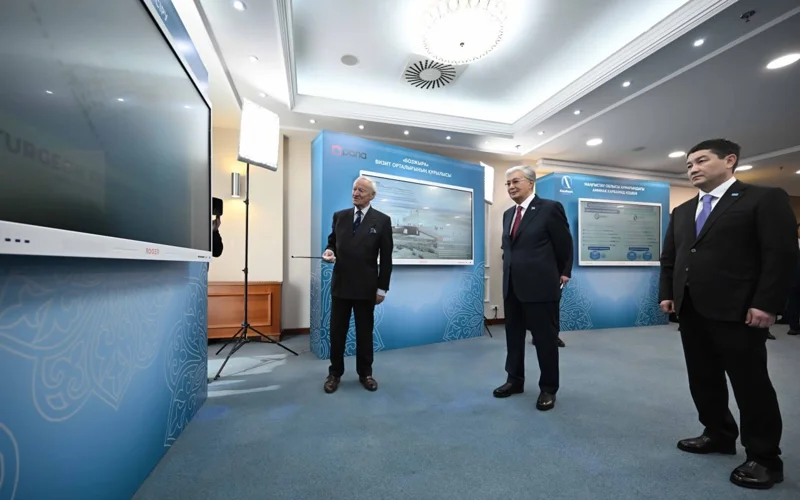 Президенту презентовали крупные инвестиционные проекты Мангистауской области