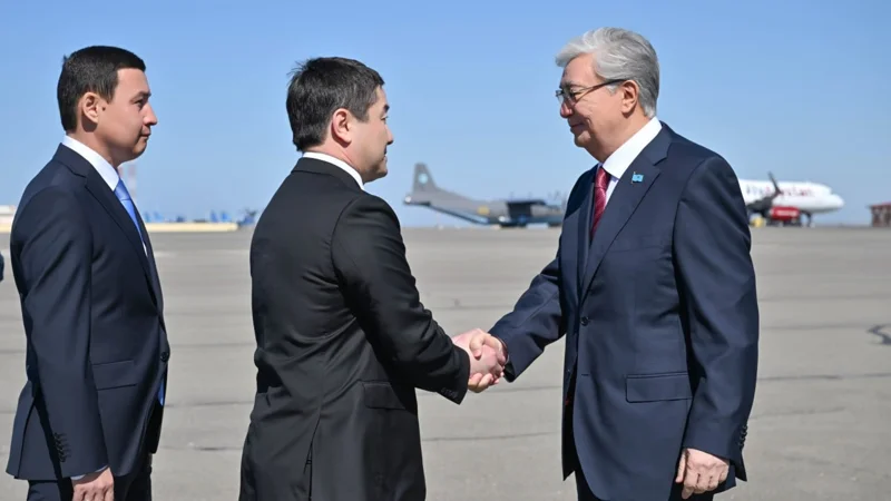 Memleket basshysy jumys saparymen Mańǵystaý oblysyna bardy 