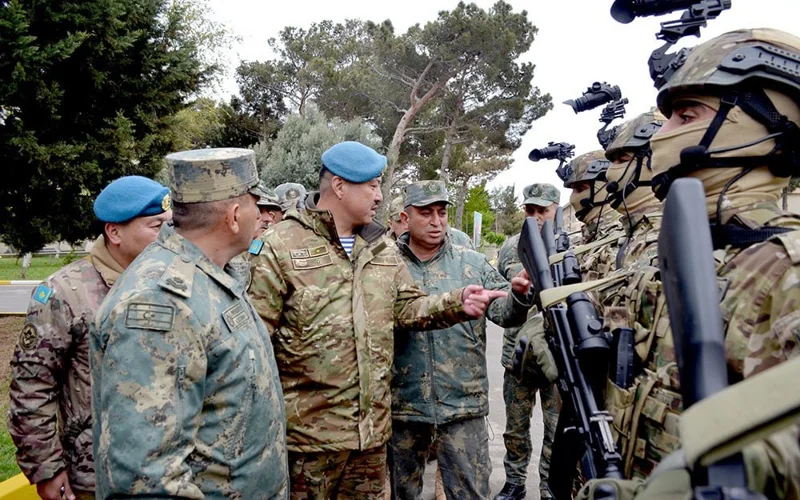 Казахстан и Азербайджан обмениваются опытом спецназа и коммандосалды