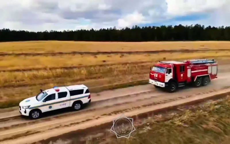 Механизированный дозор появился в лесах области Абай