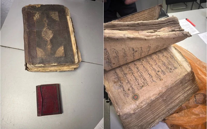 Түркиядан Өзбекстанға келген азаматтан 24,6 мың долларлық 2 кітап тәркіленді