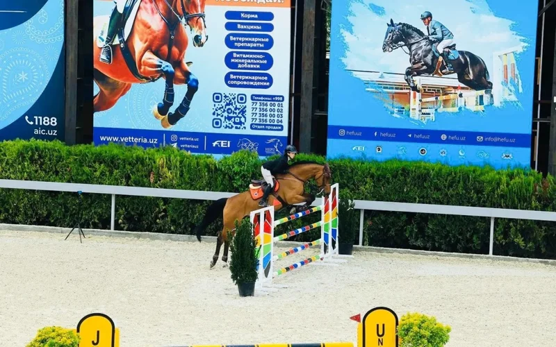 Kazakh equestrians win medals at Eurasian stage of Show Jumping World Cup in Uzbekistan