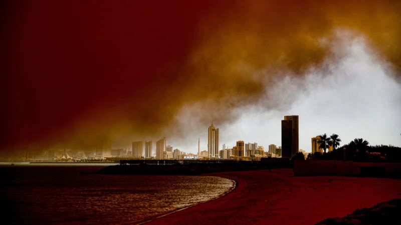 Мексиканың солтүстігінде құмды дауыл соқты