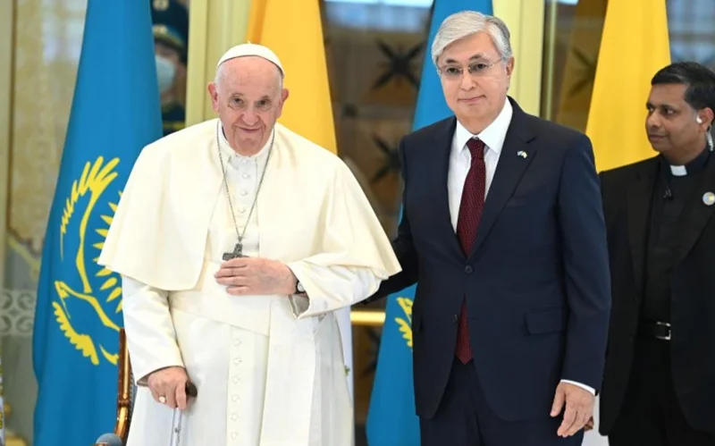 Папа Франциск, Касым-Жомарт Токаев
