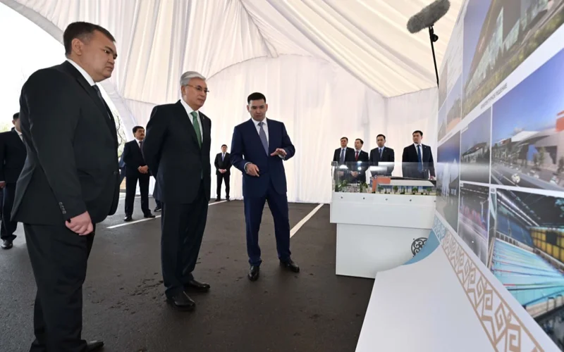 Главе государства были представлены планы по озеленению и благоустройству столицы