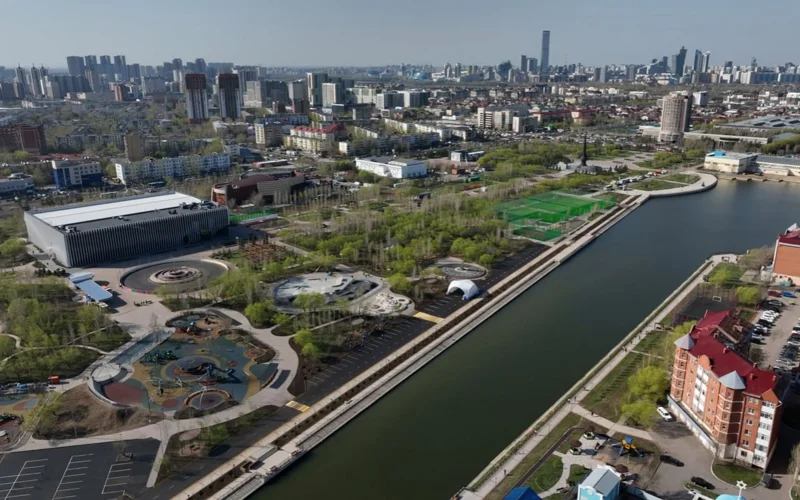 Главе государства были представлены планы по озеленению и благоустройству столицы