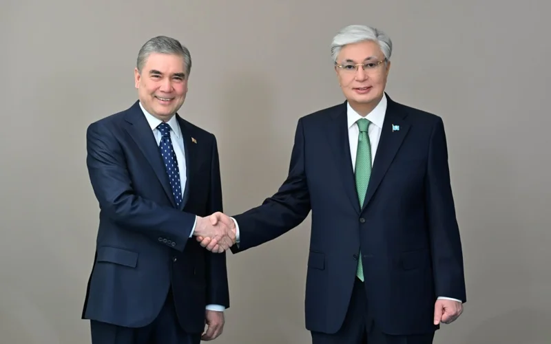 Касым-Жомарт Токаев провел неформальную встречу с Гурбангулы Бердымухамедовым