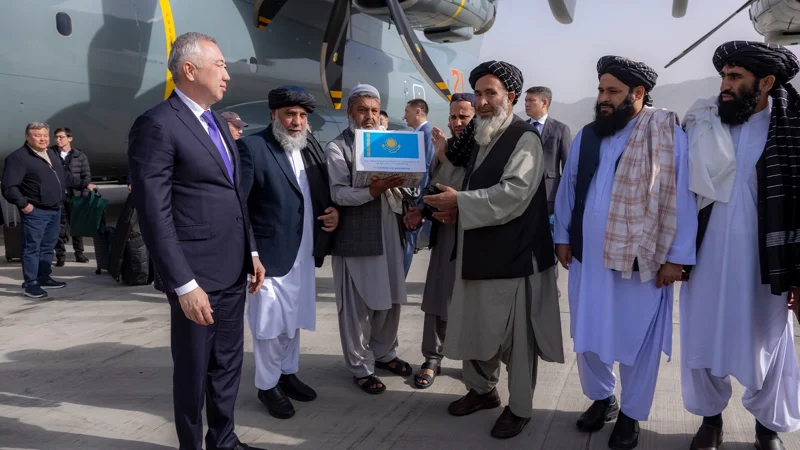 Лекарственные средства: Казахстан передал Афганистану вторую часть гуманитарной помощи