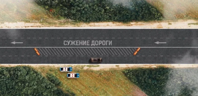 В Казахстане на опасных участках внедряют метод сужения дороги