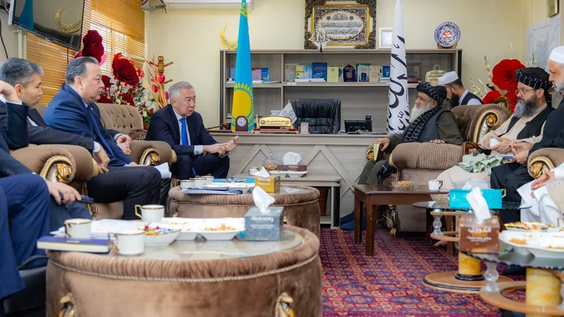 Серик Жумангарин, визит в Афганистан