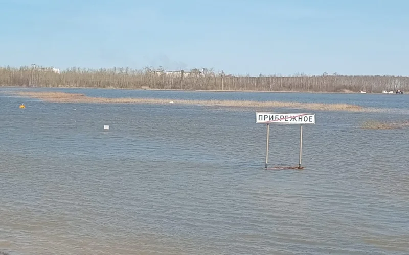 В СКО закрыли дорогу в село Прибрежное