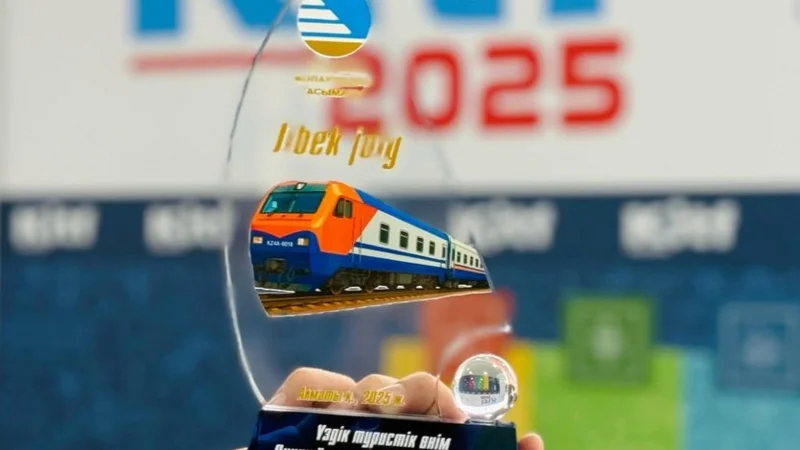 «Jibek Joly» туристік пойызы KITF көрмесінде «Үздік туристік өнім» деп танылды