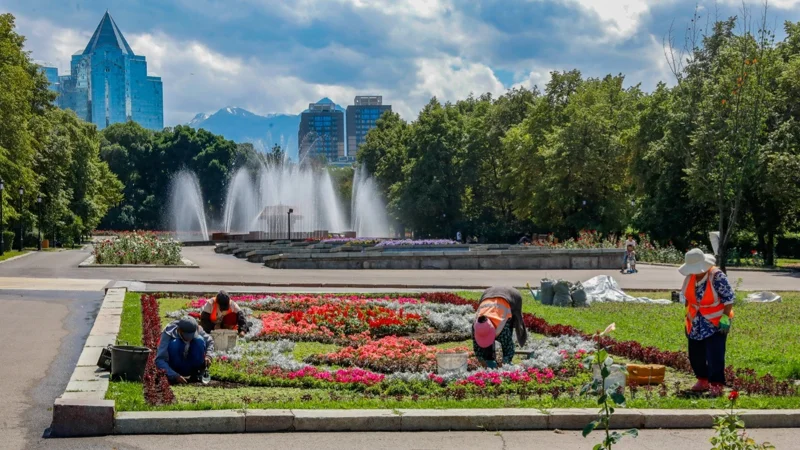 Невидимые профессии: кто делает Алматы чистым