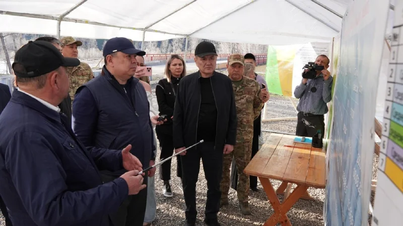 Канат Бозумбаев проверил прохождение паводков в ВКО