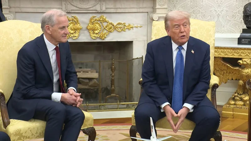 Трамп встретился с премьер-министром Норвегии в Белом доме