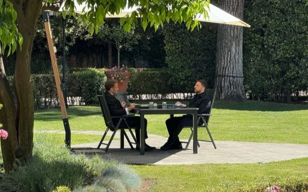 Зеленский встретился с главой Еврокомиссии, а также лидерами Франции, Великобритании, Италии в Риме