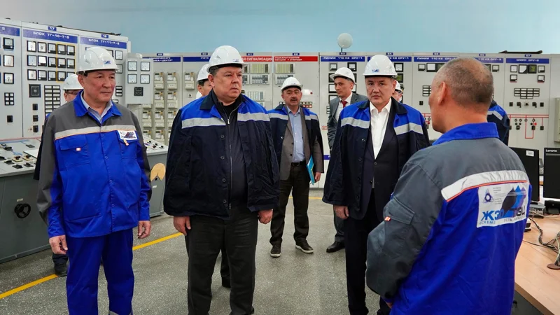 Канат Бозумбаев посетил стратегические объекты энергетики Усть-Каменогорска