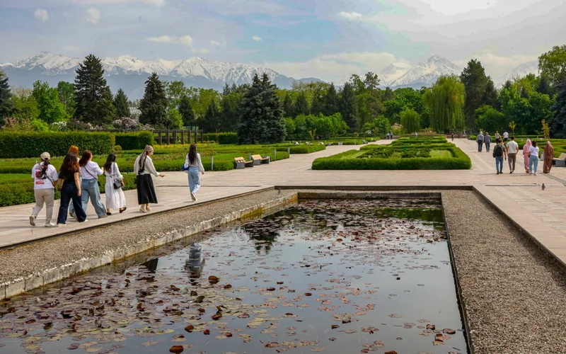 лето, погода, природа, цветы, тюльпаны, ботанический сад, парк