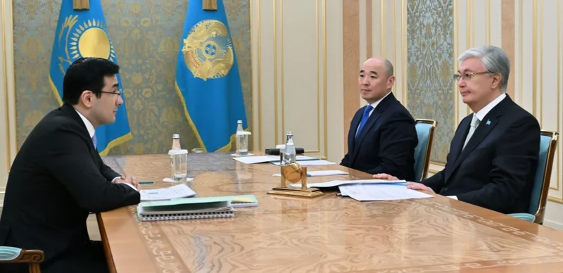 Президент екінші деңгейлі банктермен бірлесіп, экономиканың нақты секторын қаржыландыруды тапсырды