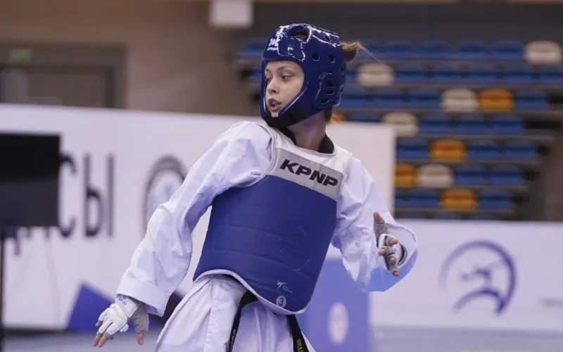 Kazakhstani taekwondo athlete grabs gold at 13th Asian Club Taekwondo Championships