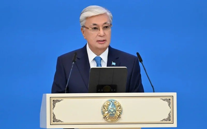 President Kassym-Jomart Tokayev on the 34th session of the People’s Assembly of Kazakhstan President Kassym-Jomart Tokayev