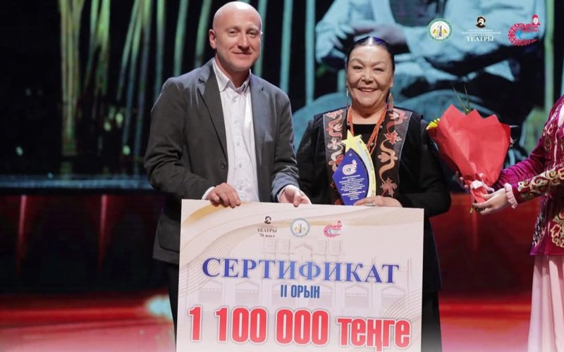 Qyzylorda teatry halyqaralyq festıvalde top jardy Qyzylorda teatry halyqaralyq festıvalde top jardy