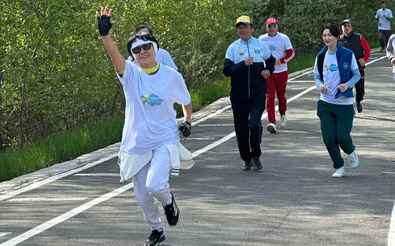 Жители Западно-Казахстанской области присоединились к Забегу Единства — 2025