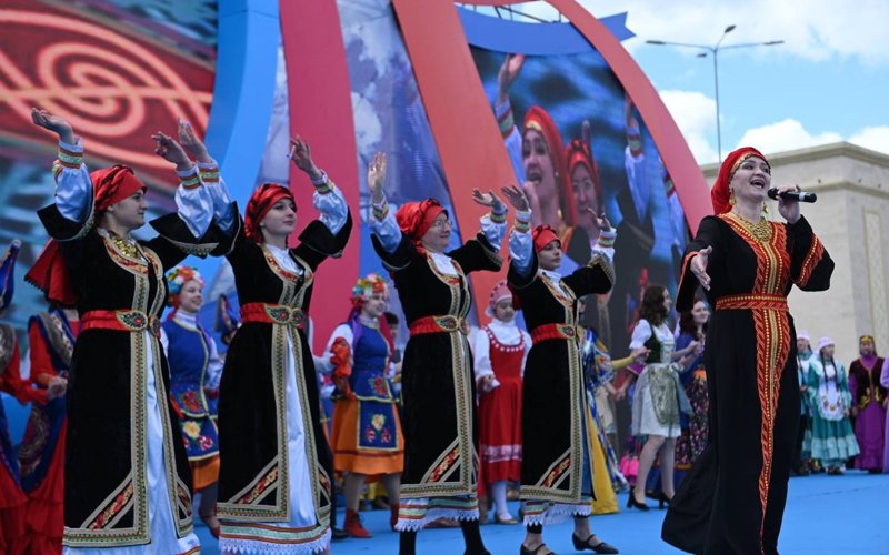 Актюбинцы отметили День единства народа Казахстана