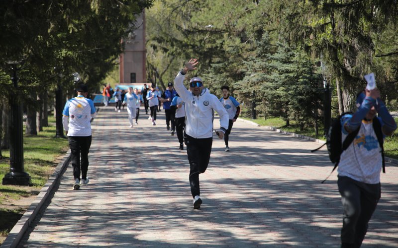 «Забег Единства» прошёл в СКО
