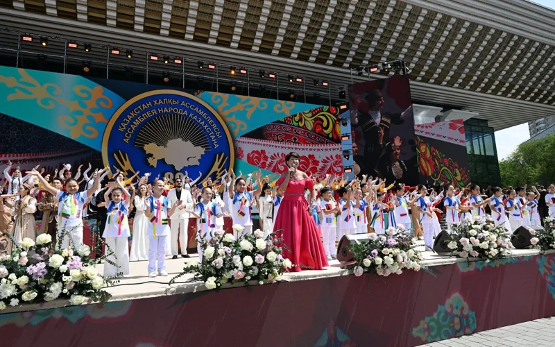 «Бірлігі жарасқан Алматы»: город отметил День единства народа Казахстана
