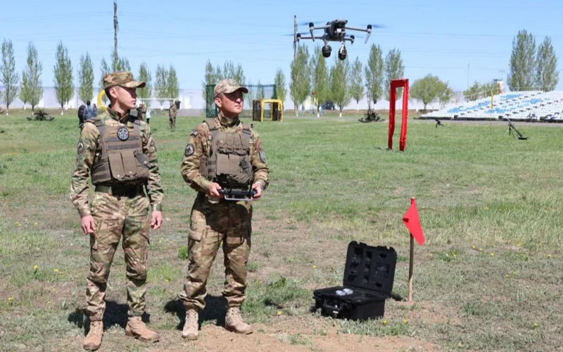 В казахстанской армии выбрали лучшего  оператора беспилотника